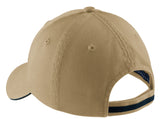 Port Authority Sandwich Bill Cap with Striped Closure