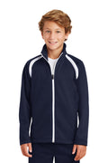Sport-Tek Youth Tricot Track Jacket YST90