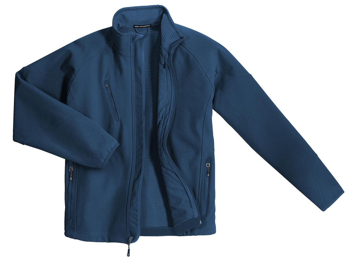 Port Authority Men's Textured Soft Shell Jacket. J705