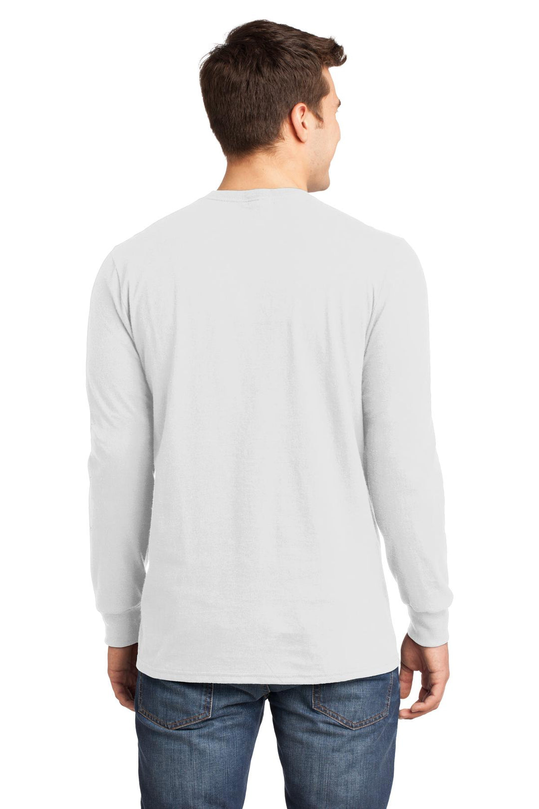 District Men's The Concert Tee Long Sleeve. DT5200 District