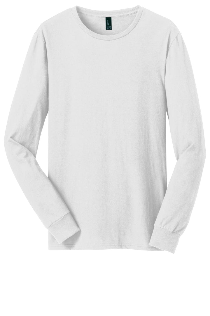 District Men's The Concert Tee Long Sleeve. DT5200 District