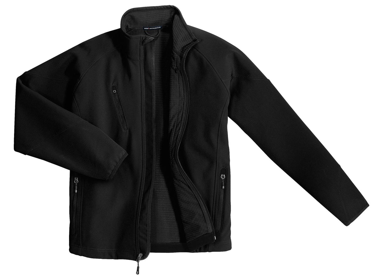 Port Authority Men's Textured Soft Shell Jacket. J705