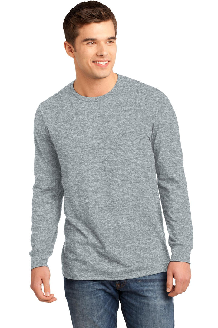 District Men's The Concert Tee Long Sleeve. DT5200 District
