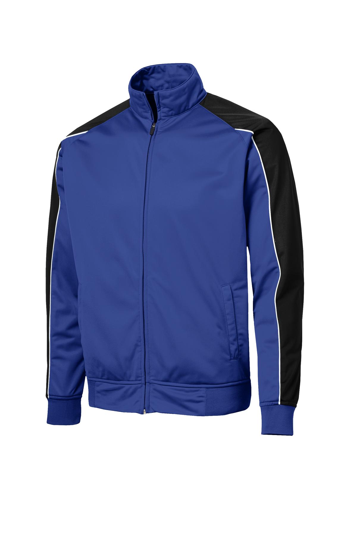 Sport-Tek Piped Tricot Track Jacket. JST92