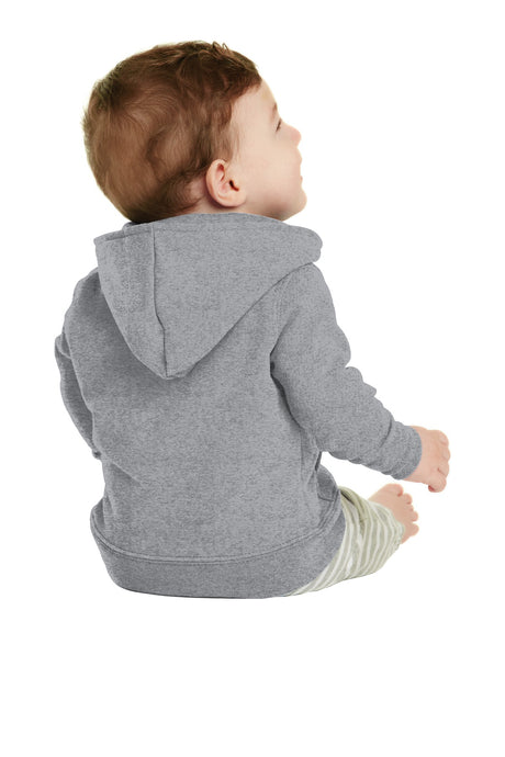 Port & Company Infant Core Fleece Full-Zip Hooded Sweatshirt CAR78IZH Port & Company