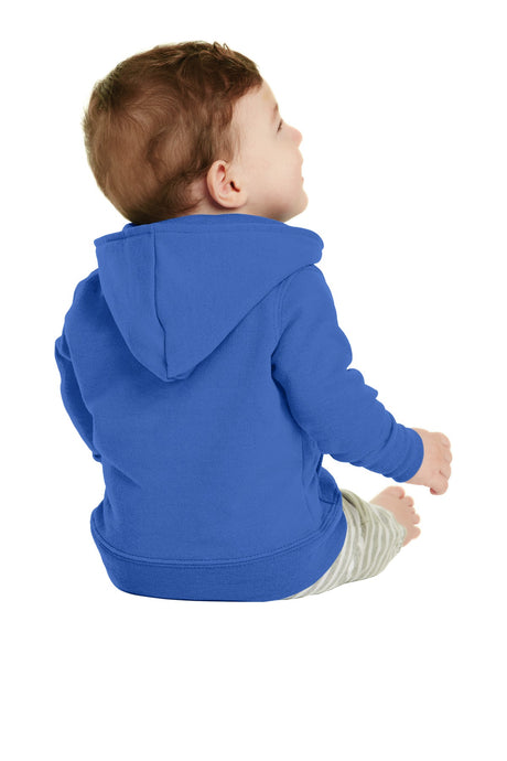 Port & Company Infant Core Fleece Full-Zip Hooded Sweatshirt CAR78IZH Port & Company