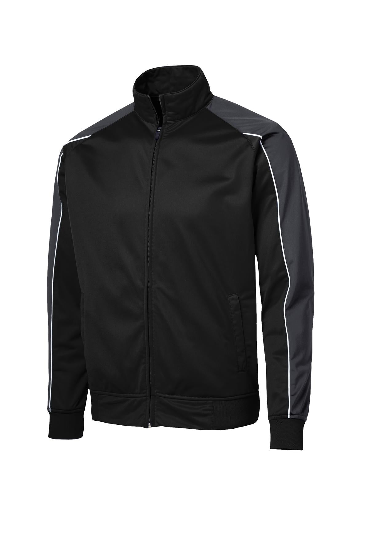 Sport-Tek Piped Tricot Track Jacket. JST92
