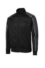 Sport-Tek Piped Tricot Track Jacket. JST92