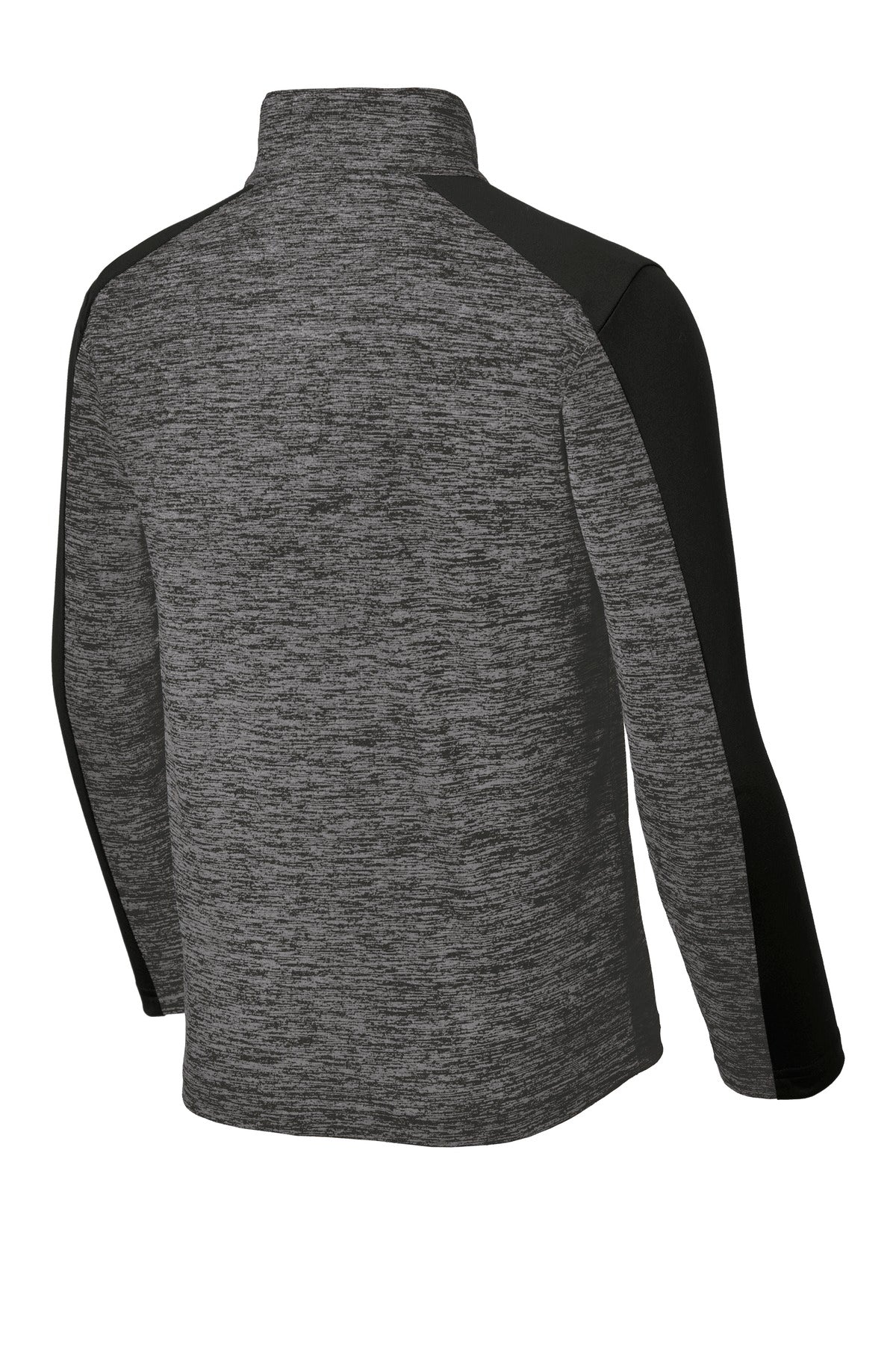 Sport-Tek Youth PosiCharge Electric Heather Colorblock 1/4-Zip Pullover YST397