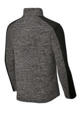 Sport-Tek Youth PosiCharge Electric Heather Colorblock 1/4-Zip Pullover YST397