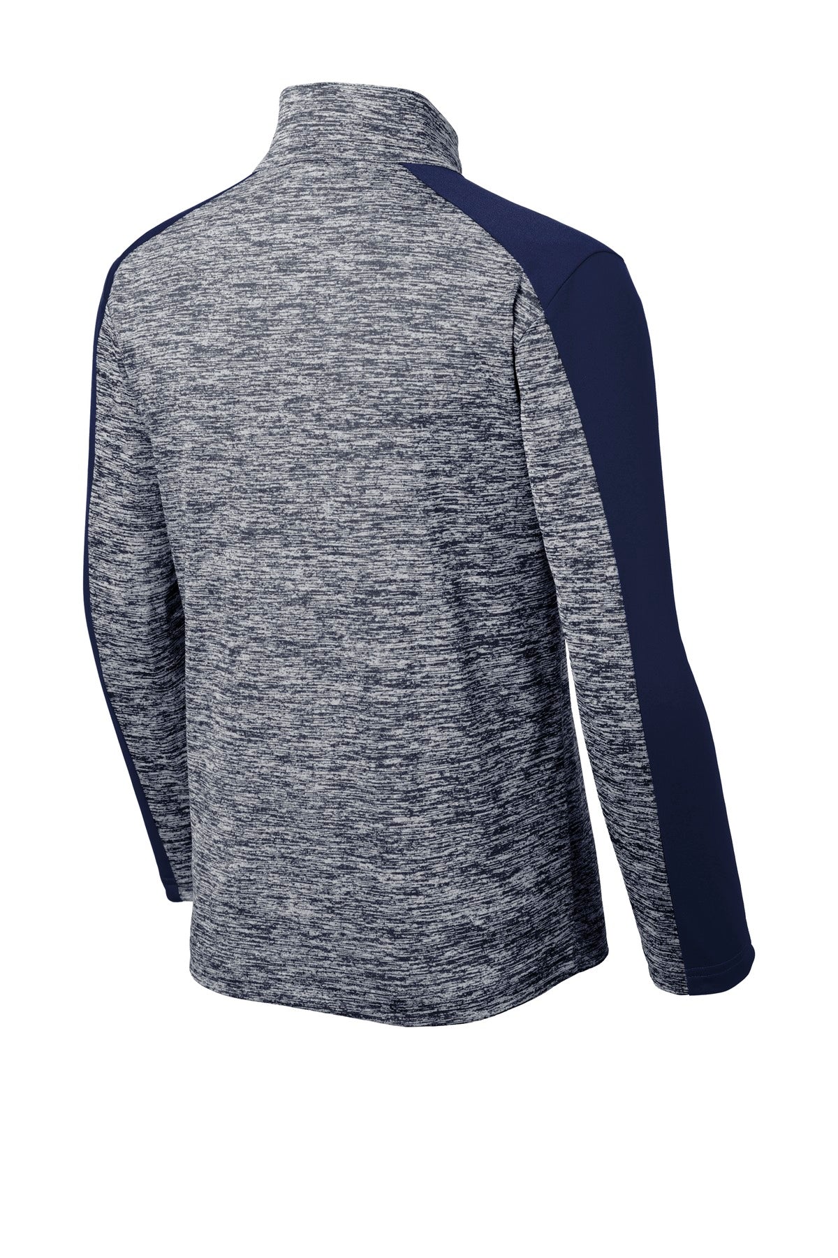 Sport-Tek Youth PosiCharge Electric Heather Colorblock 1/4-Zip Pullover YST397