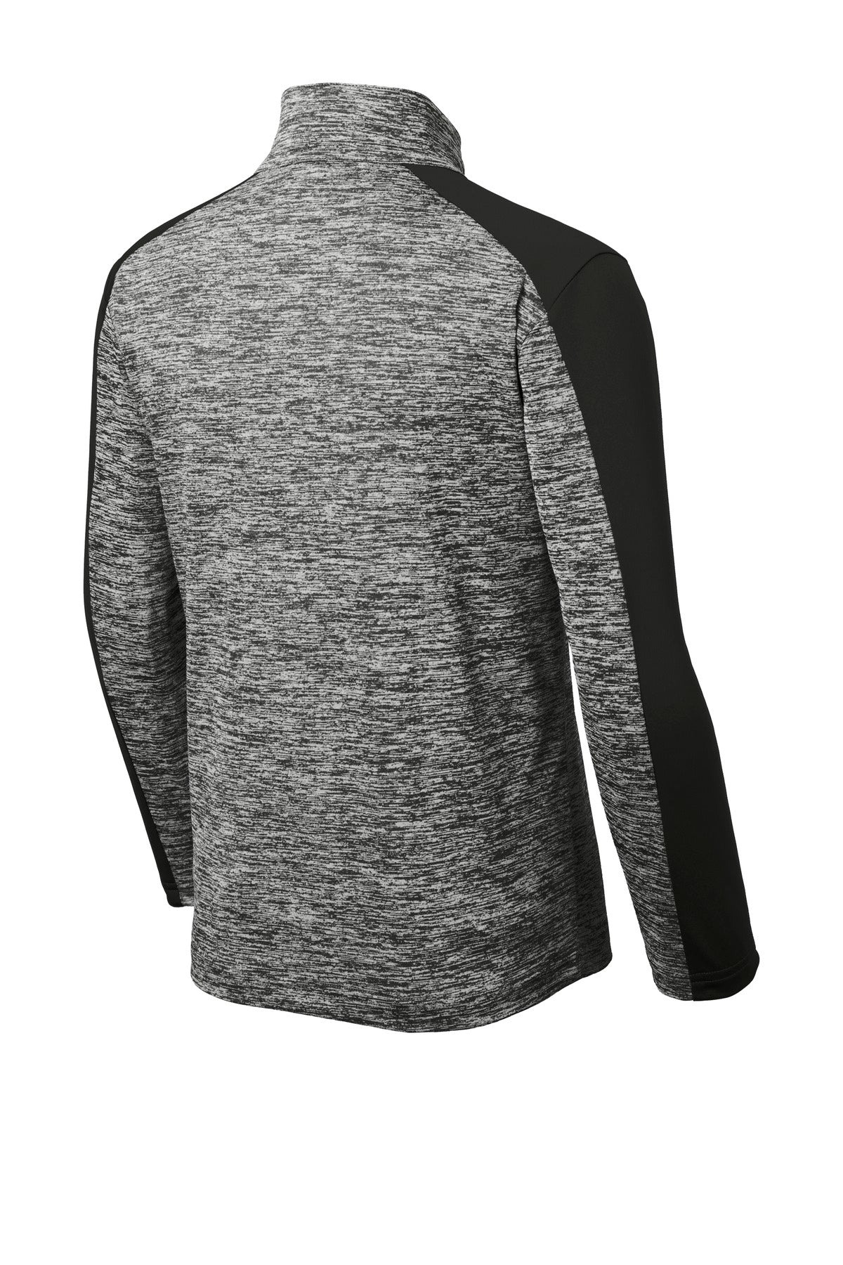 Sport-Tek Youth PosiCharge Electric Heather Colorblock 1/4-Zip Pullover YST397
