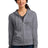 District Women's Fitted Jersey Full-Zip Hoodie. DT2100 District