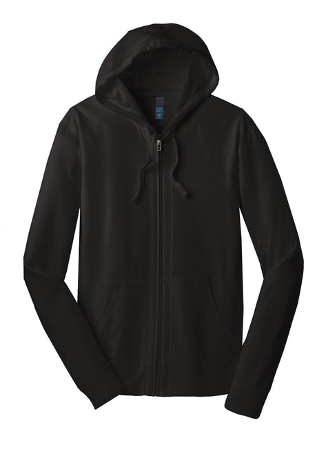 District Jersey Full-Zip Hoodie. DT1100 District