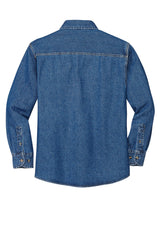 Port Authority Men's Heavyweight Denim Shirt. S100