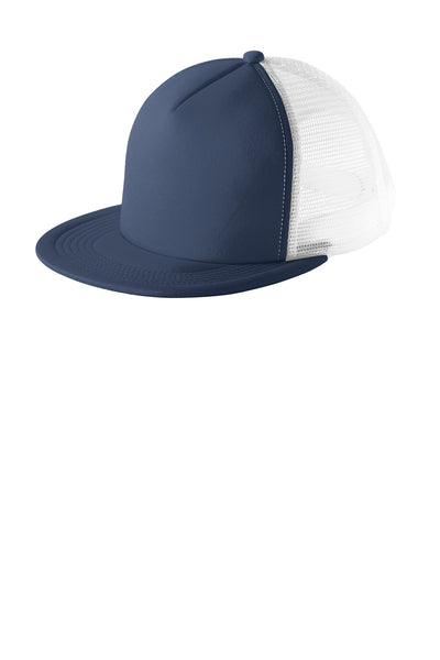 District Flat Bill Snapback Trucker Cap