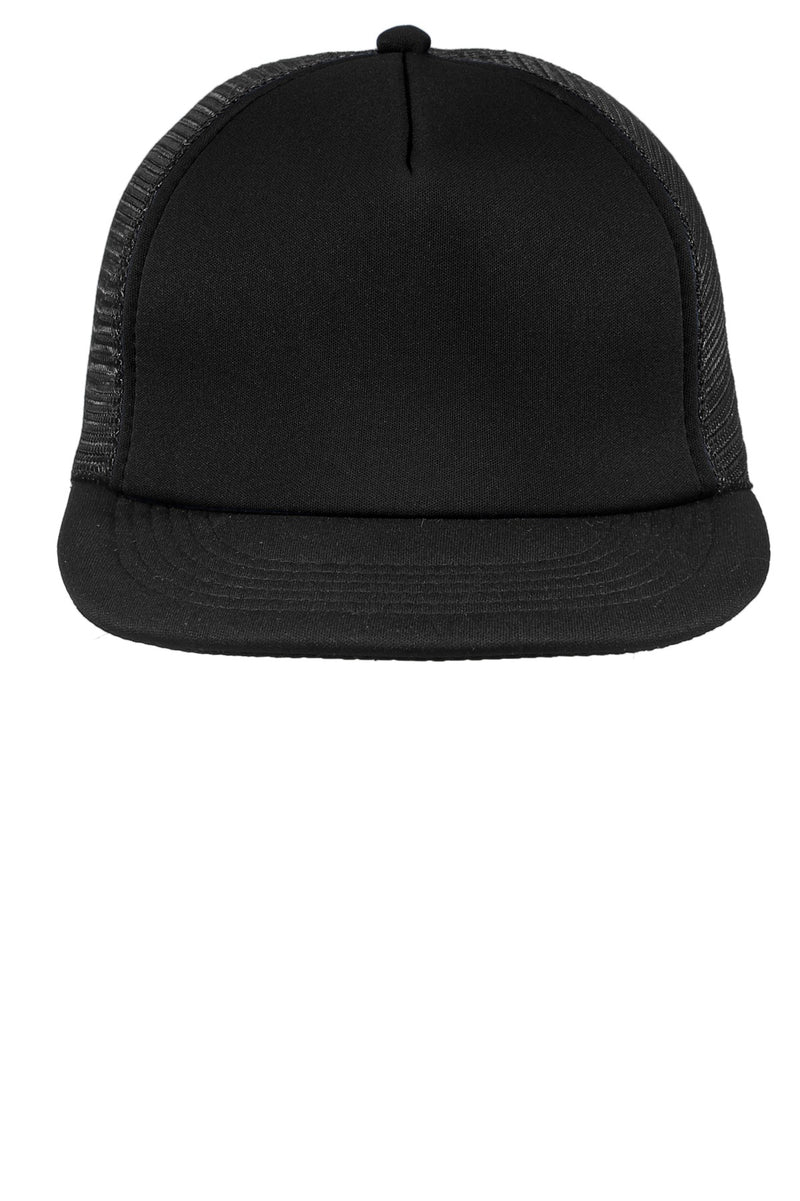 District Flat Bill Snapback Trucker Cap