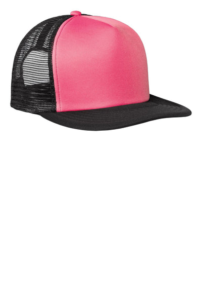 District Flat Bill Snapback Trucker Cap