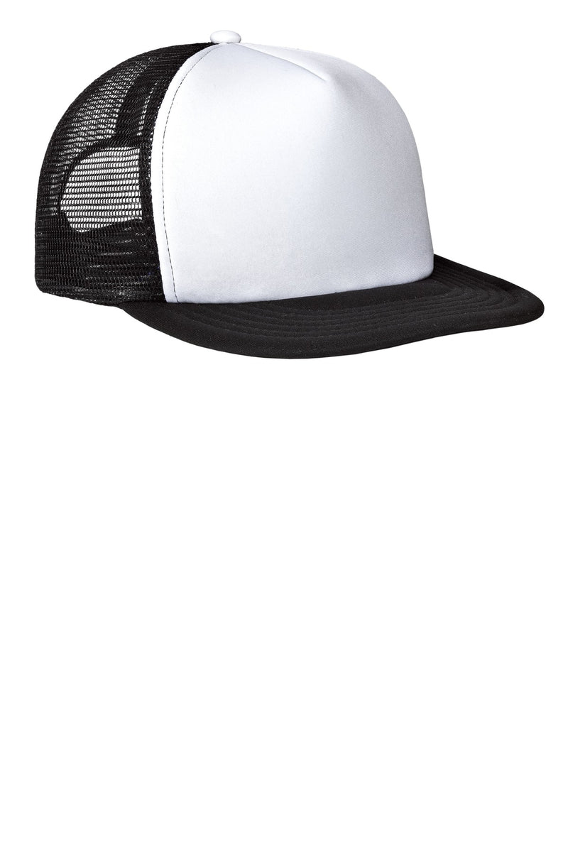 District Flat Bill Snapback Trucker Cap