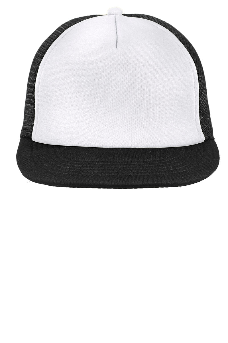 District Flat Bill Snapback Trucker Cap