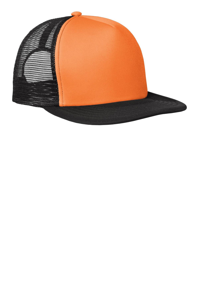 District Flat Bill Snapback Trucker Cap