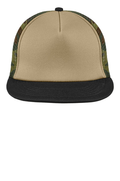 District Flat Bill Snapback Trucker Cap