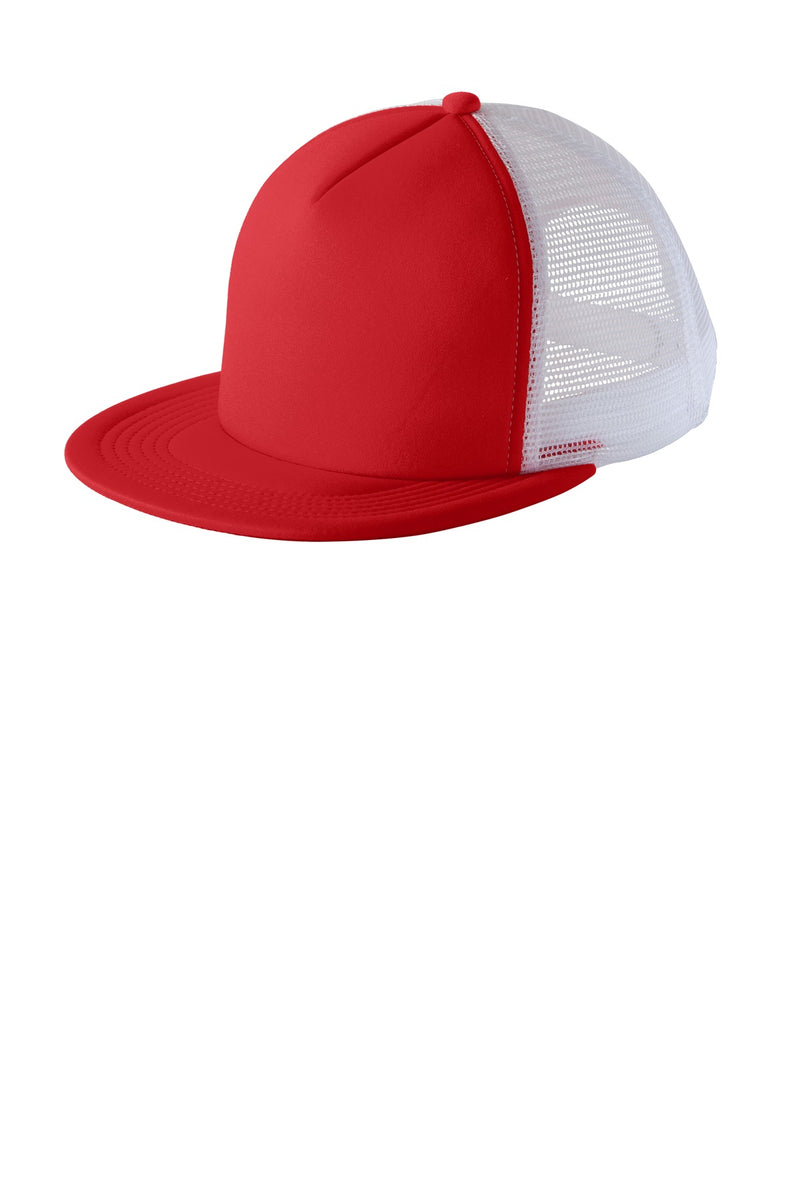 District Flat Bill Snapback Trucker Cap