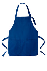 Port Authority  Medium-Length Two-Pocket Bib Apron. A601