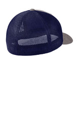Port Authority Flexfit Melange Mesh Back Trucker Cap