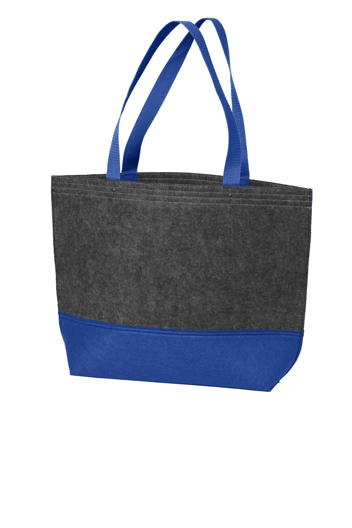 Port Authority Medium Felt Tote. BG402M Unisex Accessories Bags & Backpacks
