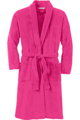 Port Authority Plush Microfleece Shawl Collar Robe. R102