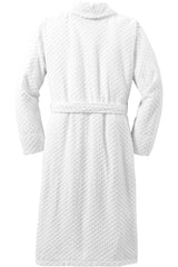 Port Authority Checkered Terry Shawl Collar Robe. R103