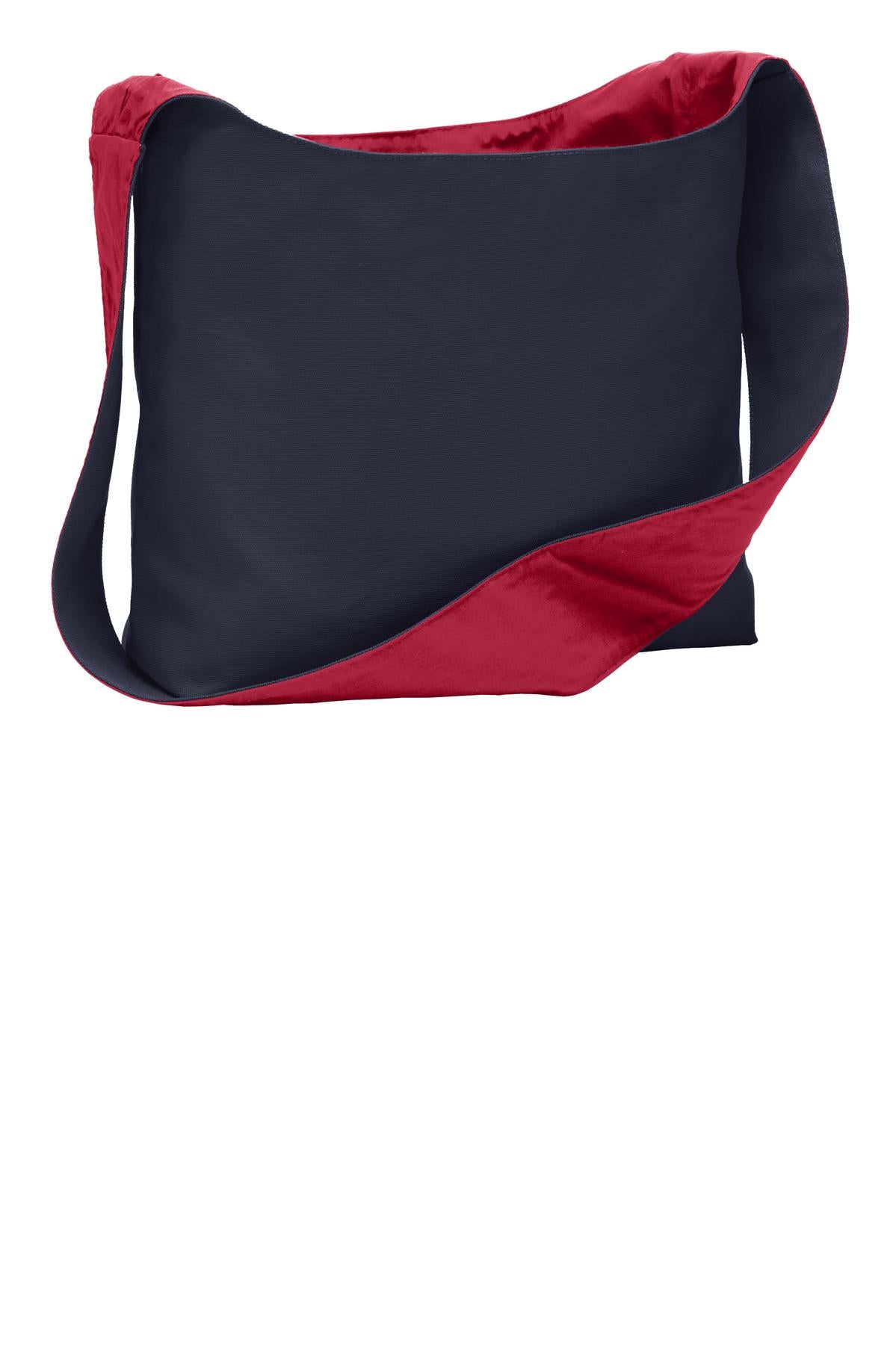 Port Authority Cotton Canvas Sling Bag. BG405