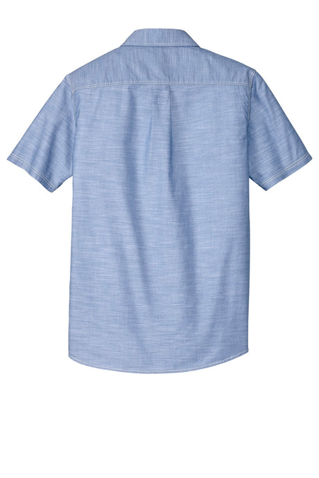 District Made Men's Short Sleeve Washed Woven Shirt DM3810 District