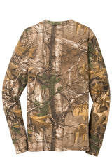 Russell Outdoors Men's Realtree Long Sleeve Explorer 100% Cotton T-Shirt with Pocket S020R Russell Outdoors