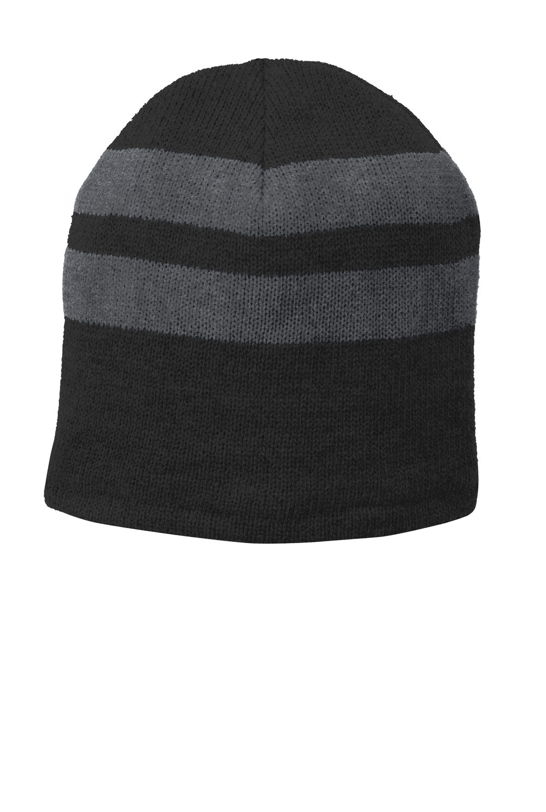 Port & Company Fleece-Lined Striped Beanie Cap Port & Company