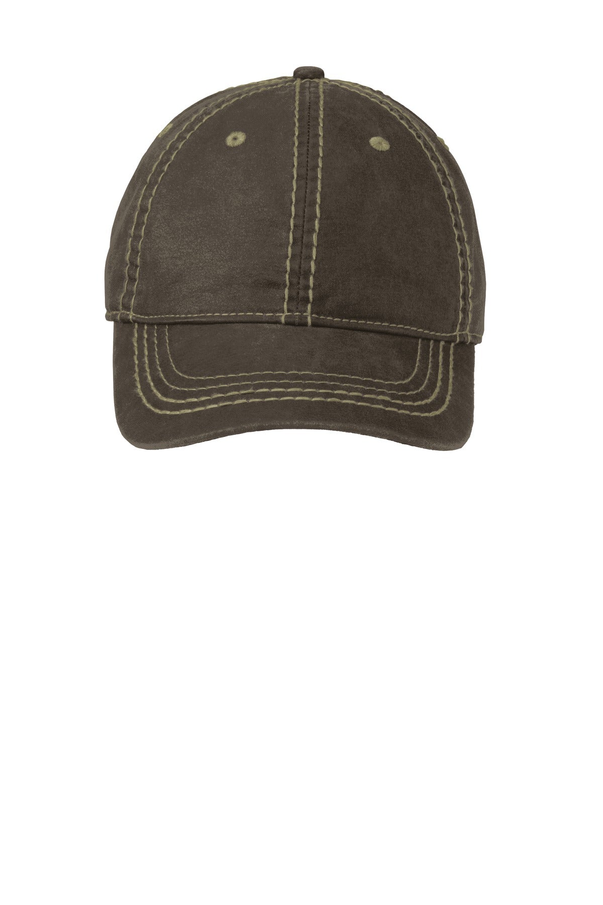 Port Authority Pigment Print Distressed Cap