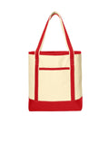 Port Authority Large Cotton Canvas Boat Tote. BG413 Unisex Accessories Bags & Backpacks