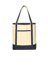 Port Authority Large Cotton Canvas Boat Tote. BG413 Unisex Accessories Bags & Backpacks