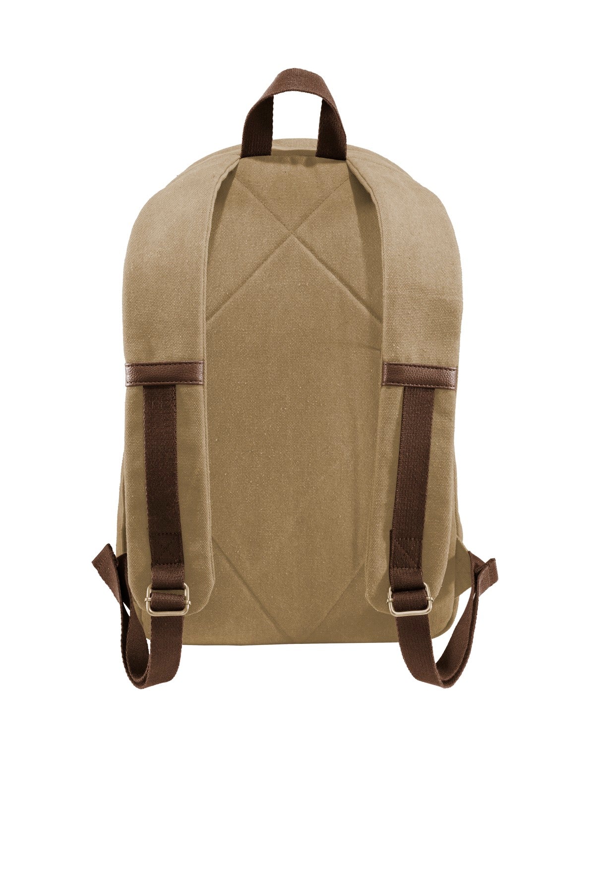 Port Authority  Cotton Canvas Backpack. BG210