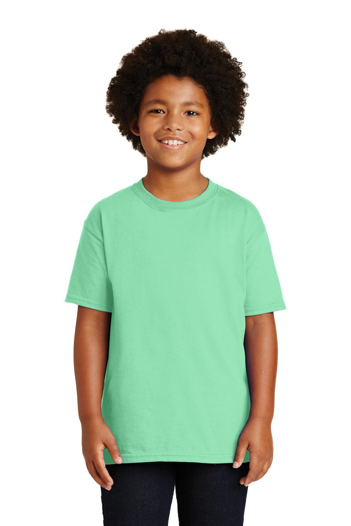 Gildan Youth 100% US Cotton T-Shirt. 2000B 1 of 2 Gildan