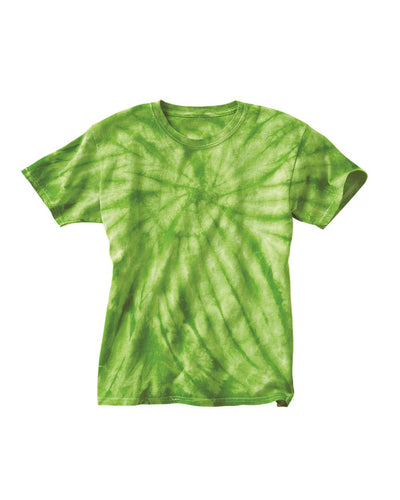 Dyenomite Youth Cyclone Vat-Dyed Pinwheel Short Sleeve T-Shirt