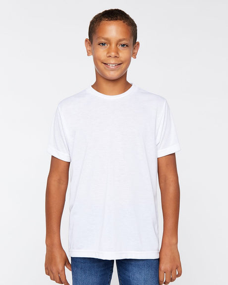 SubliVie Youth Polyester Sublimation Tee SubliVie