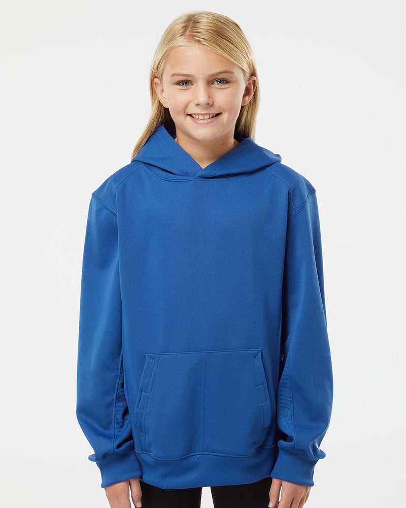 Badger Youth Performance Fleece Hooded Sweatshirt