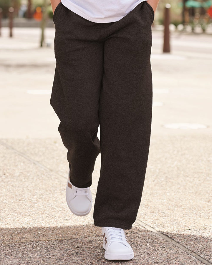 JERZEES Nublend® Youth Open Bottom Sweatpants JERZEES
