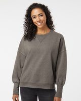 MV Sport Women's Sueded Fleece Crewneck Sweatshirt MV Sport