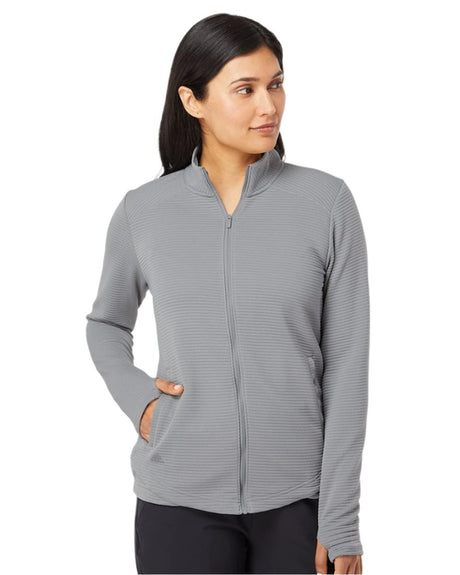 Adidas Women's Textured Full-Zip Jacket Adidas