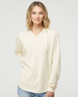 Independent Trading Co. Women's Lightweight California Wave Wash Hooded Sweatshirt Independent Trading Co.