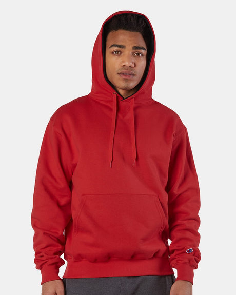 Champion Men's Cotton Max Hooded Sweatshirt Champion