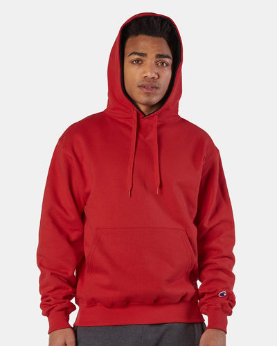 Champion Men's Cotton Max Hooded Sweatshirt